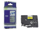 Kompatibilní páska pro Brother TZe-FX111, 6mm x 8m, flexibilní, černý tisk/průhledný podklad